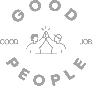 Good People Good Job amblemi