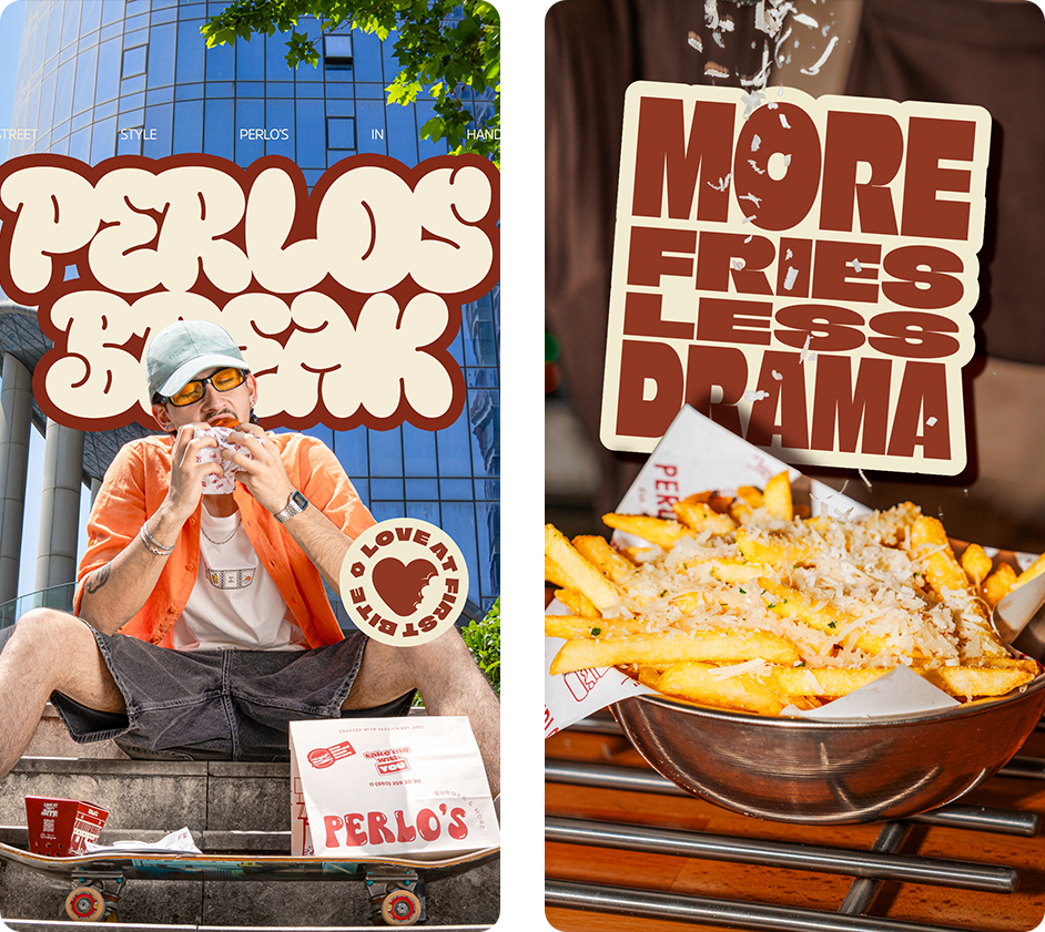 Perlo’s Burger – Tasarım Uygulamaları 1