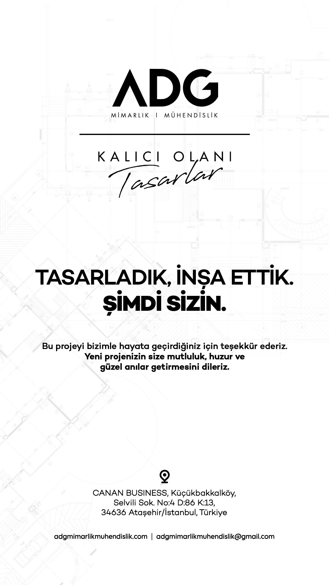 ADG Mimarlık sosyal medya tasarımları 3