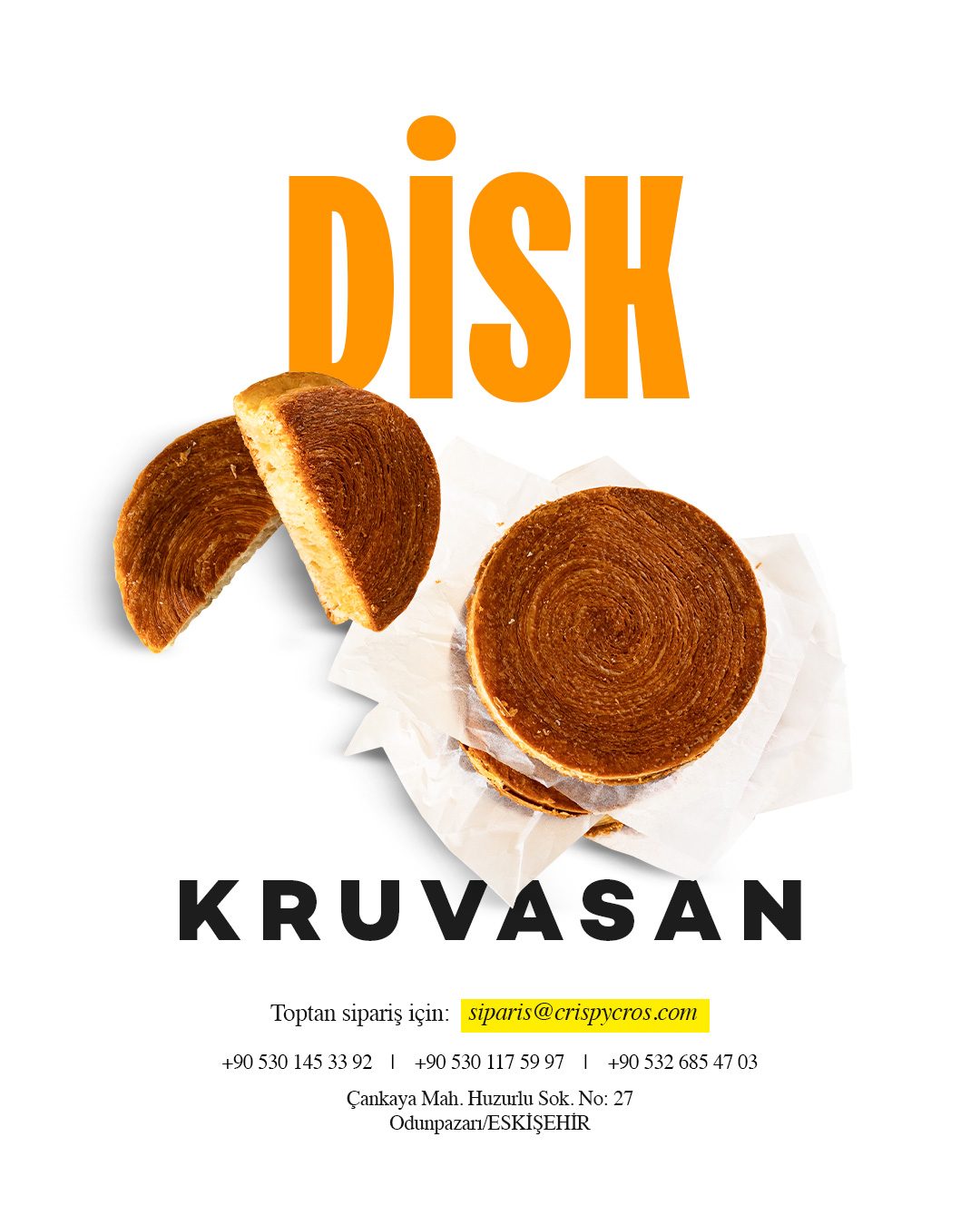 Crispy Cros ürün & sosyal medya görselleri 1