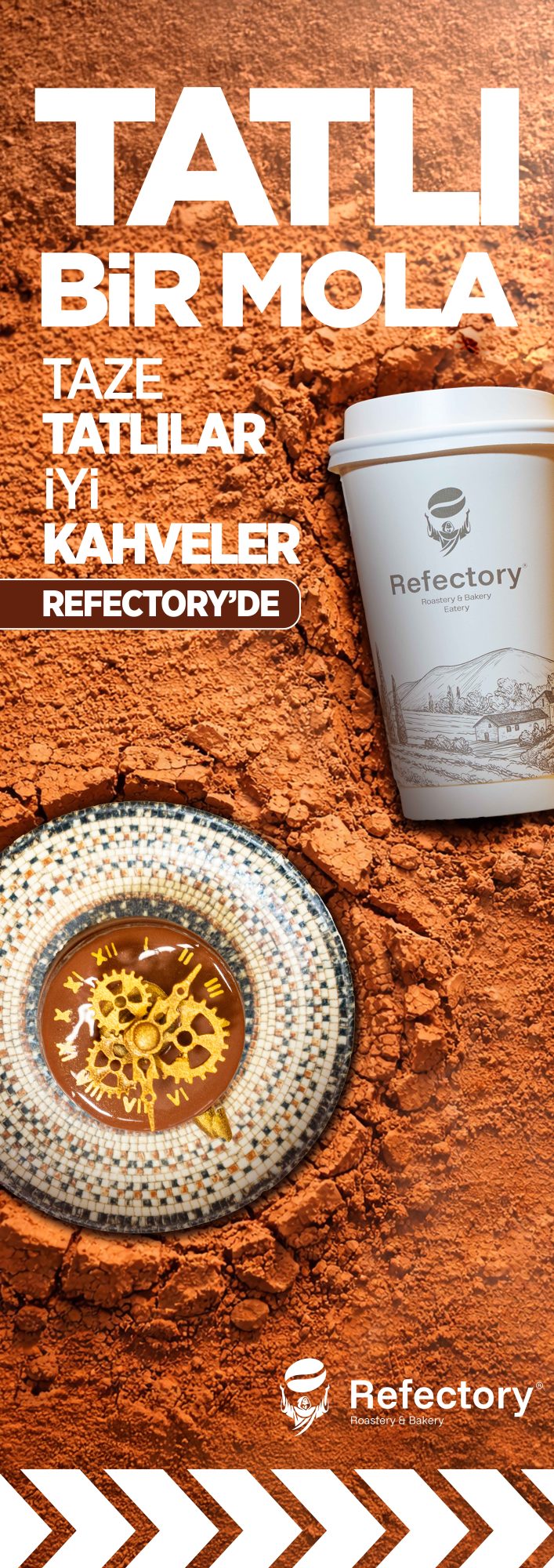Refectory roll-up & kampanya tasarımları 2