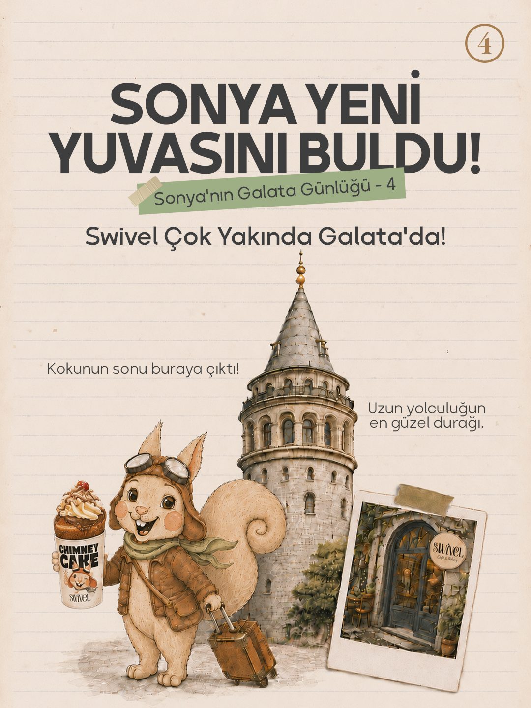 Swivel galata açılış kampanyası 4